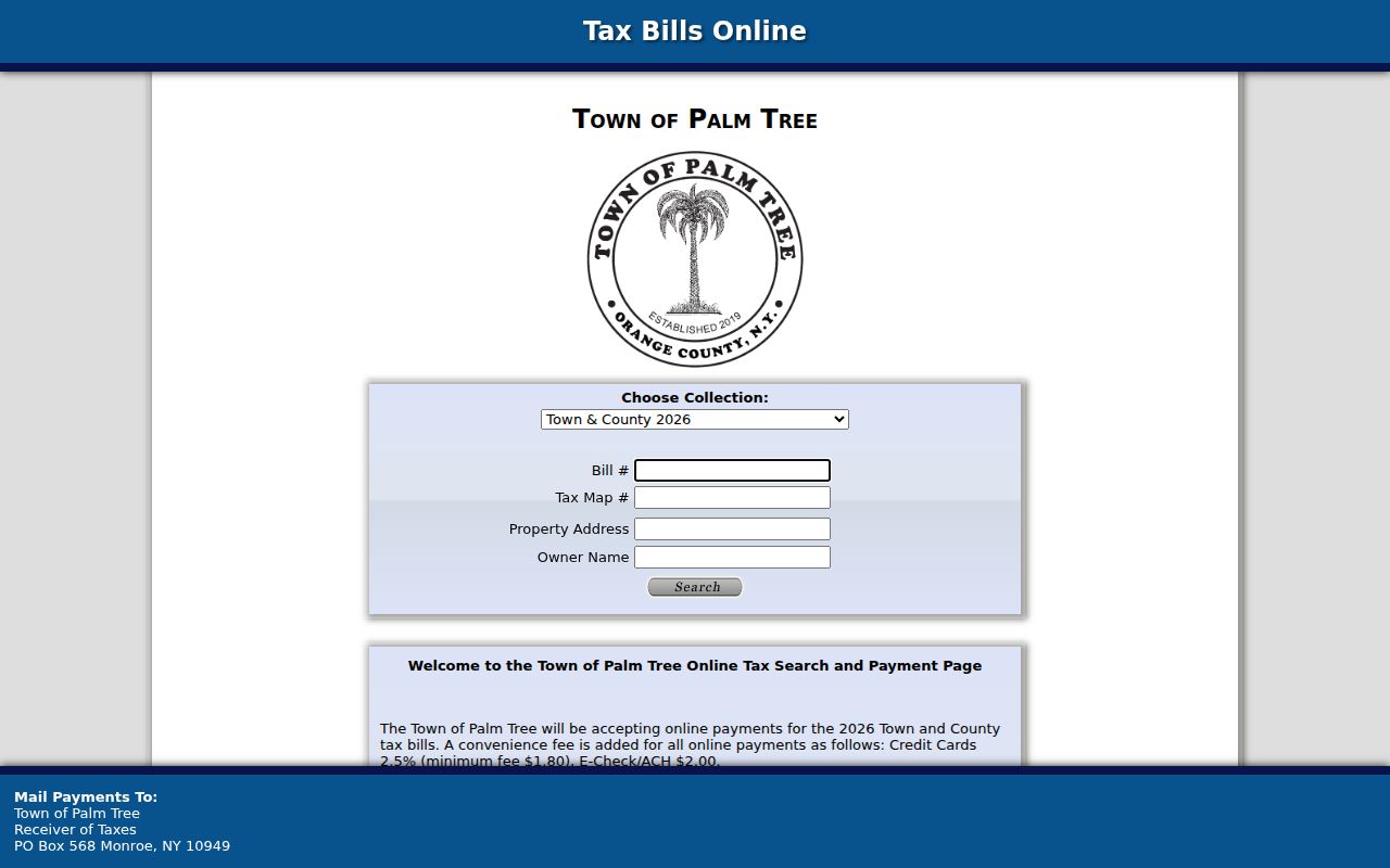 Palm Tree residents directory Orange County GIS map gallery for parcel and address research